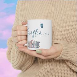 taylor swift mug, double sided design, taylor swift eras tour mug, eras tour merch, swiftie merch