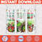 Christmas Tumbler Sublimation Designs, 20oz Skinny Tumbler Wrap, Cartoon Funny Christmas Design Tumbler PNG (4).jpg