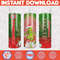 Christmas Tumbler Sublimation Designs, 20oz Skinny Tumbler Wrap, Cartoon Funny Christmas Design Tumbler PNG (9).jpg