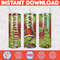 Christmas Tumbler Sublimation Designs, 20oz Skinny Tumbler Wrap, Cartoon Funny Christmas Design Tumbler PNG (13).jpg
