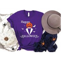 happy halloween shirt, comfort colors happy halloween t shirt, halloween party shirt, halloween gifts, halloween favorit