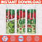 Christmas Tumbler Sublimation Designs, 20oz Skinny Tumbler Wrap, Cartoon Funny Christmas Design Tumbler PNG (35).jpg