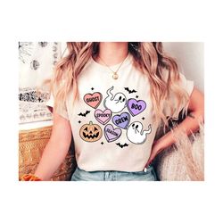 spooky season svg, retro halloween svg, cute ghost svg, halloween sublimation png, pumpkin face svg, spooky vibes svg, b