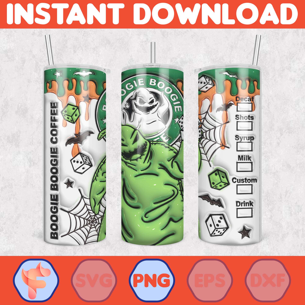 Christmas Tumbler Sublimation Designs, 20oz Skinny Tumbler Wrap, Cartoon Funny Christmas Design Tumbler PNG (38).jpg