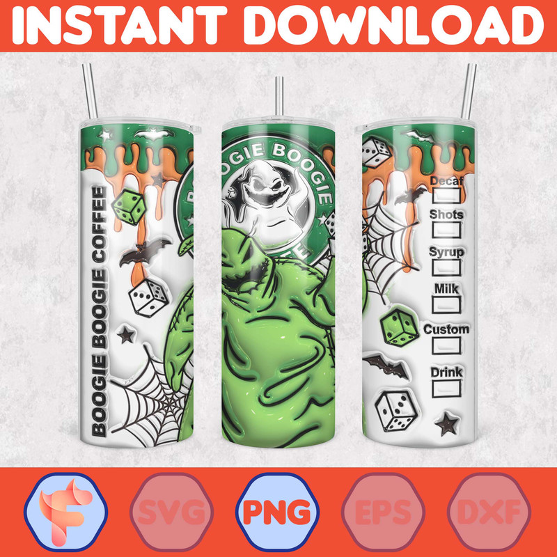 Christmas Tumbler Sublimation Designs, 20oz Skinny Tumbler Wrap, Cartoon Funny Christmas Design Tumbler PNG (38).jpg