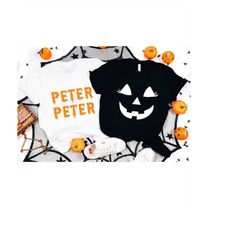 Peter Peter Pumpkin Eater Shirts, Funny Couples Halloween TShirt, Funny Halloween Shirts, Halloween Shirts for Women Mom
