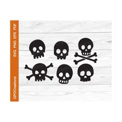 halloween skulls svg bundle, bones and skulls svg, skulls svg, halloween svg, skulls png, skulls silhouette, skulls clip