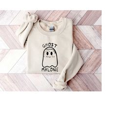 ghost malone sweatshirt, spooky season shirt, ghost shirt, funny halloween sweatshirt, stay aways shirt, always tired sh