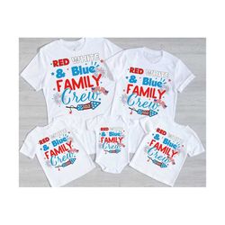 family crew 2023 svg, 4th of july svg, red white & blue family crew 2023 svg, patriotic svg, 4th of july family matching
