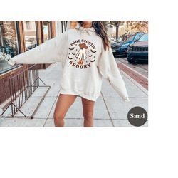 boot scootin spooky sweatshirt and hoodie, cute spooky sweatshirt, halloween shirt, cowboy ghost shirt, western hallowee