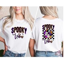 spooky vibes shirt, retro halloween shirt, spooky vibes tshirt, halloween shirt, funny halloween tee, fall shirt, gift f