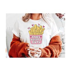 fries before guys, fries before guys svg, valentine svg, valentine shirt svg, retro valentine svg, fries valentines svg,