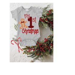 buffalo plaid svg, christmas svg, 1st christmas svg, christmas clipart,gingerbread svg, svg, dxf, ai, pdf, eps, png, jpe