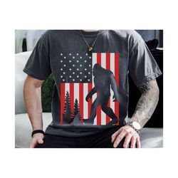 big foot american flag svg, 4th of july svg, america svg, american patriotic sasquatch, fourth of july png, independence