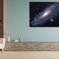 Andromeda Space Galaxy Canvas Wall ArtStarry Sky PosterHome DecorationSpace Solar Canvas Print ArtSpace Galaxy Art Gift