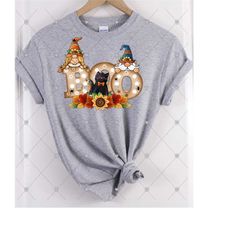 halloween/fall sublimation design, fall dtg design, gnome halloween png, gnome fall clipart