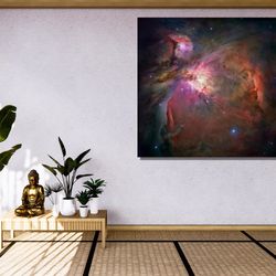 deep space nebula and galaxies colourful modern design decor canvasjames webb telescope artnebula artnebula wall art