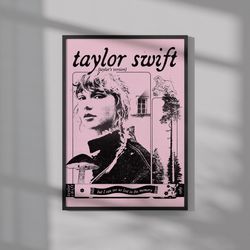 tennis girl martin elliot poster, living room decor, home decor, art poster for gift