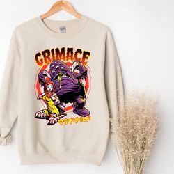 vintage grimace shake shirt funny tik tok trend meme,hbd grimace hilarious ,grimace survivor appareal,happy birthday gri