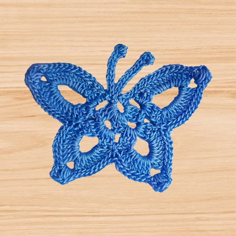 crochet butterfly pattern