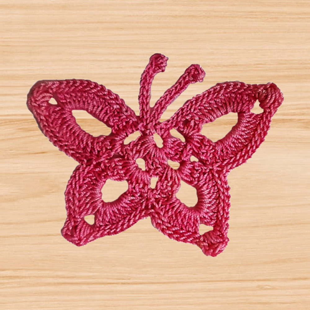 crochet butterfly pattern