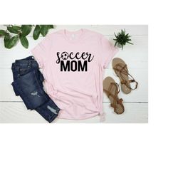 soccer mom shirt, gifts for mom, birthday gifts for her, cute mama shirt, soccer mom t-shirt, mom gift, cute soccer shir