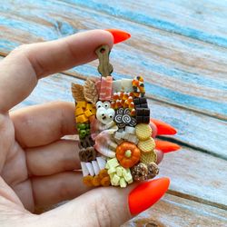 Magnet Miniature Realistic Charcuterie Halloween Party Board