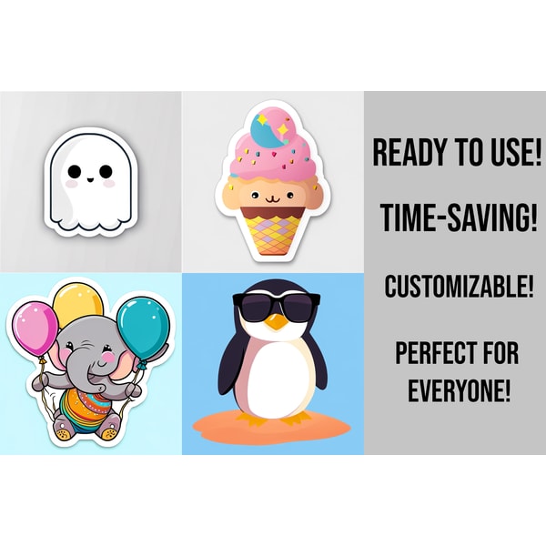 AI Sticker Prompts - Digital Download - Sticker Prompts AI | Inspire Uplift