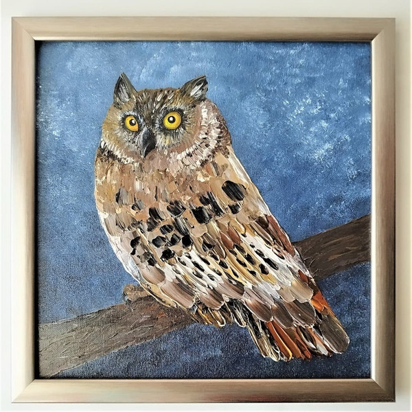 Owl-palette-knife-painting-on-canvas-board-in-frame.jpg