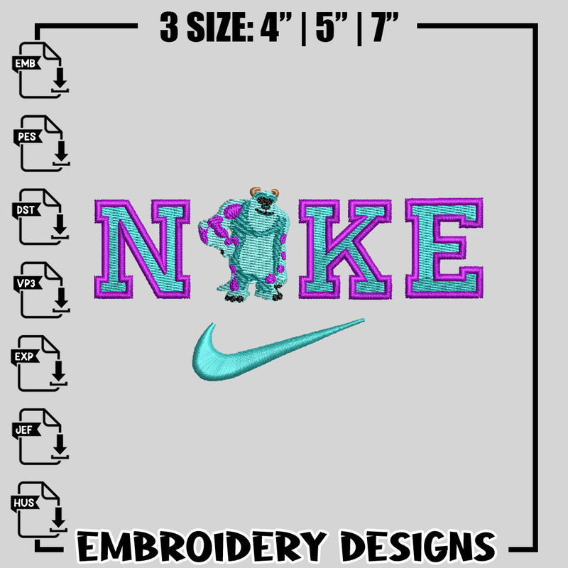 James P. Sullivan embroidery design