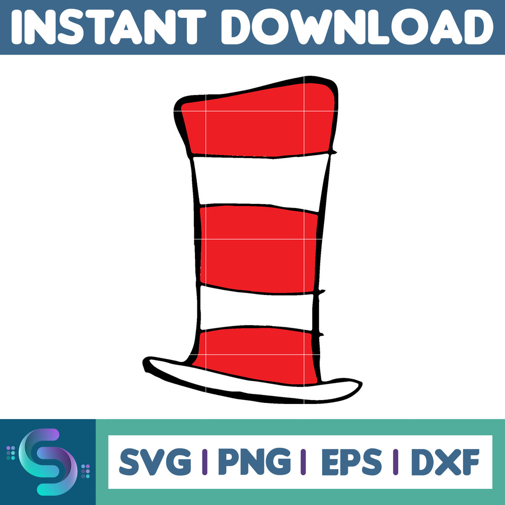 Dr Seuss Svg, Cat In The Hat SVG, Dr Seuss Hat SVG, Green Eggs And Ham Svg, Dr Seuss for Teachers Svg, Cricut, Thing Svg (316).jpg