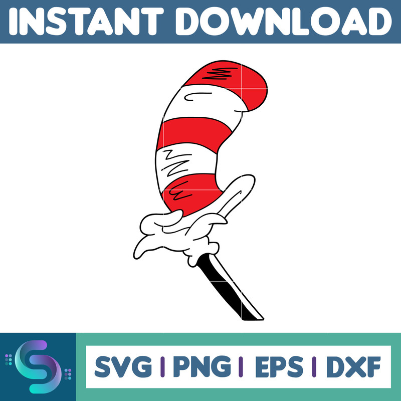 Dr Seuss Svg, Cat In The Hat SVG, Dr Seuss Hat SVG, Green Eggs And Ham Svg, Dr Seuss for Teachers Svg, Cricut, Thing Svg (369).jpg
