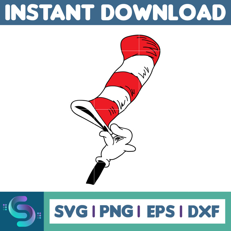 Dr Seuss Svg, Cat In The Hat SVG, Dr Seuss Hat SVG, Green Eggs And Ham Svg, Dr Seuss for Teachers Svg, Cricut, Thing Svg (371).jpg