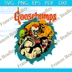 goosebumps 90s vintage zombie png sublimation download