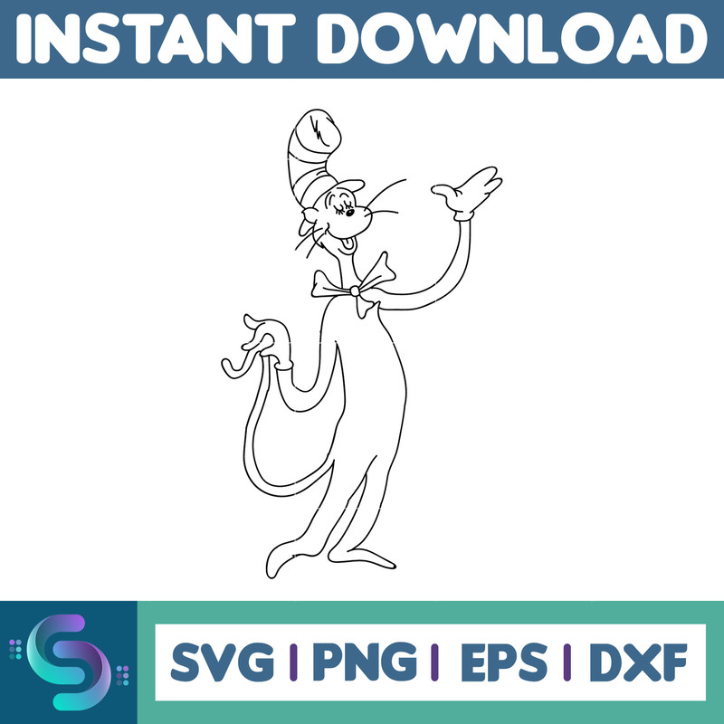 Dr Seuss Svg, Cat In The Hat SVG, Dr Seuss Hat SVG, Green Eggs And Ham Svg, Dr Seuss for Teachers Svg, Cricut, Thing Svg (382).jpg