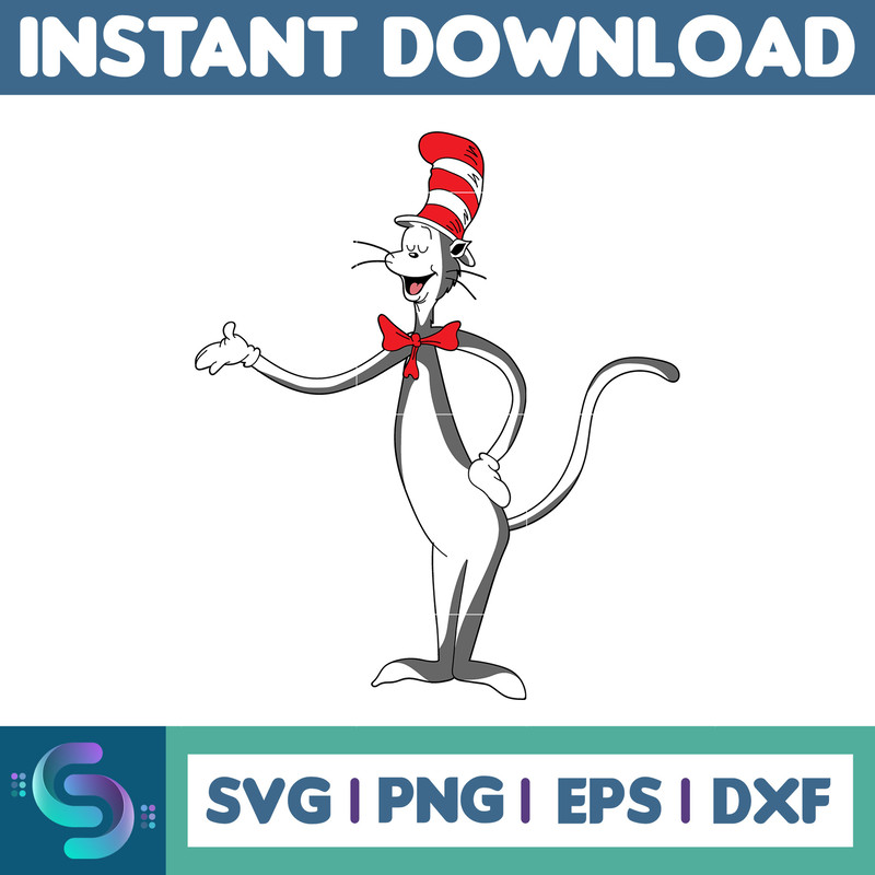 Dr Seuss Svg, Cat In The Hat SVG, Dr Seuss Hat SVG, Green Eggs And Ham Svg, Dr Seuss for Teachers Svg, Cricut, Thing Svg (385).jpg