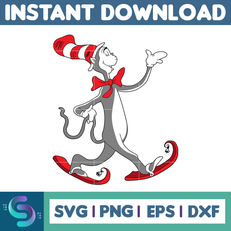 Dr Seuss Svg, Cat In The Hat SVG, Dr Seuss Hat SVG, Green Eggs And Ham Svg, Dr Seuss for Teachers Svg, Cricut, Thing Svg (391).jpg