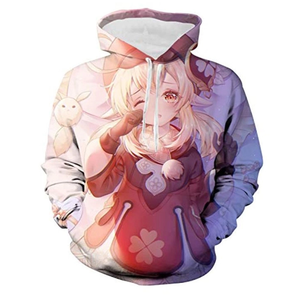 Klee Genshin Impact All Over Print 3D Hoodie Zip Hoodie, Klee Genshin Impact 3D Hoodie Zip Hoodie Fleece Hoodie