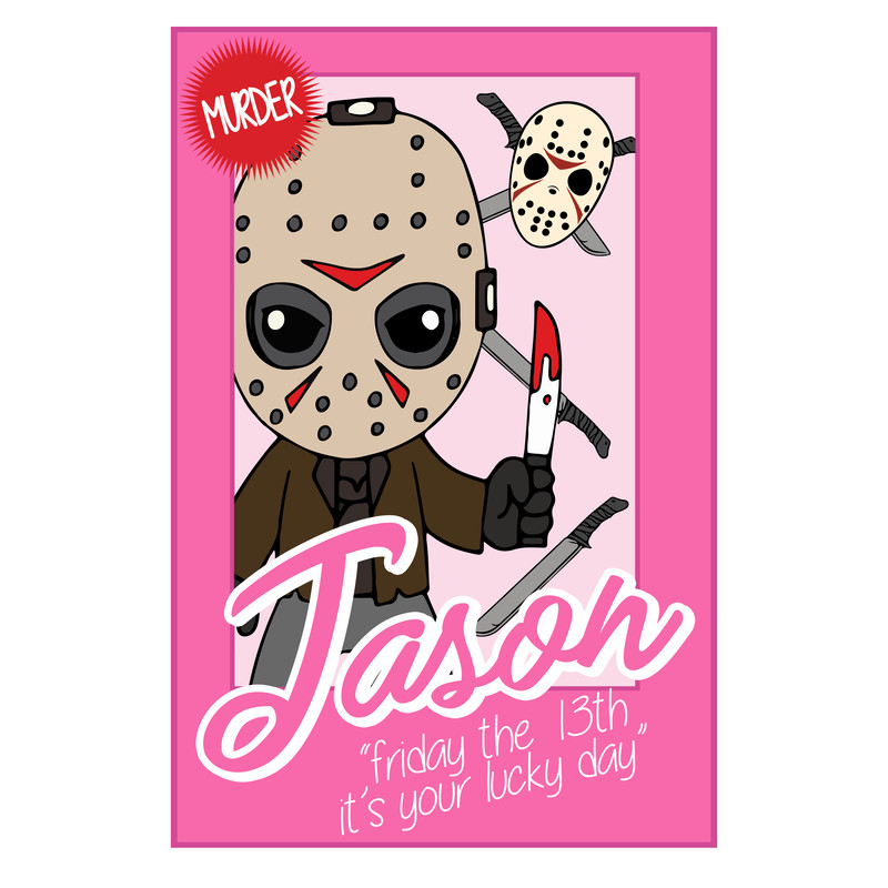 Chibi Horror Dolls PNG Set, Horror Characters PNG, Pink Doll PNG, Horror Png, Halloween Horror Png, Horror Friends Png, Halloween Png (6).png