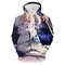 Barbara Genshin Impact All Over Print 3D Hoodie Zip Hoodie, Barbara Genshin Impact 3D Hoodie Zip Hoodie Fleece Hoodie