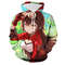 Amber Genshin Impact All Over Print 3D Hoodie Zip Hoodie, Amber Genshin Impact 3D Hoodie Zip Hoodie Fleece Hoodie