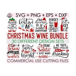 christmas wine svg bundle, funny christmas svg, holiday svg, christmas sayings quotes, holiday wine svg, holiday wine sv