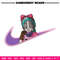 Bulma nike embroidery design, Dragonball embroidery, Nike design, Embroidery shirt, Embroidery file, Digital download.jpg