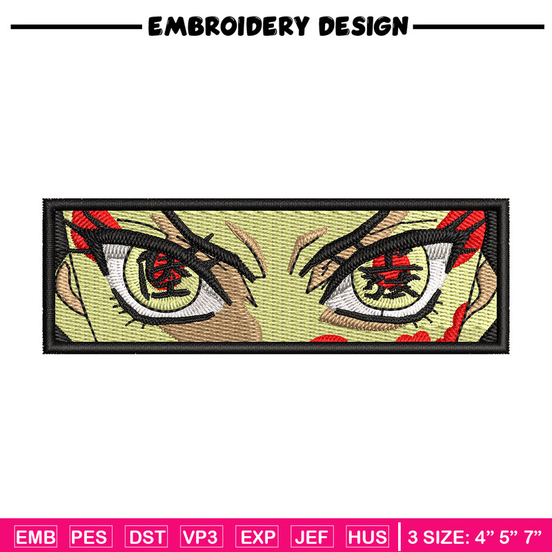 Daki eyes embroidery design, Demon slayer embroidery, Anime design, Embroidery shirt, Embroidery file, Digital download.jpg