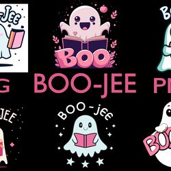 Boo-Jee Happy Halloween SVG.PNG SUBLIMATION DOWNLOAD DIGITAL FILE