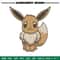 Eevee embroidery design, Pokemon embroidery, Anime design, Embroidery file, Digital download, Embroidery shirt.jpg