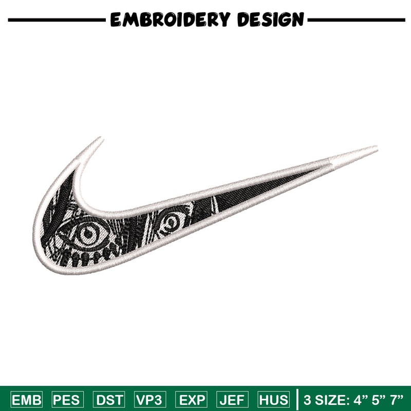 Eren eyes nike embroidery design, Aot embroidery, Nike design, Embroidery shirt, Embroidery file, Digital download.jpg