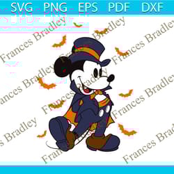 disney mickey mouse the vampire svg graphic design file
