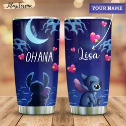 personalized stitch tumbler, personalized stitch cup, stitch coffee tumbler, funny stitch tumbler, insulated tumbler, 20