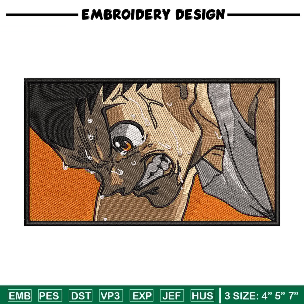 Gon frame embroidery design, Hxh embroidery, Anime design, Embroidery shirt, Embroidery file, Digital download.jpg